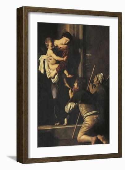 Madonna of Loreto, C.1606-Caravaggio-Framed Giclee Print