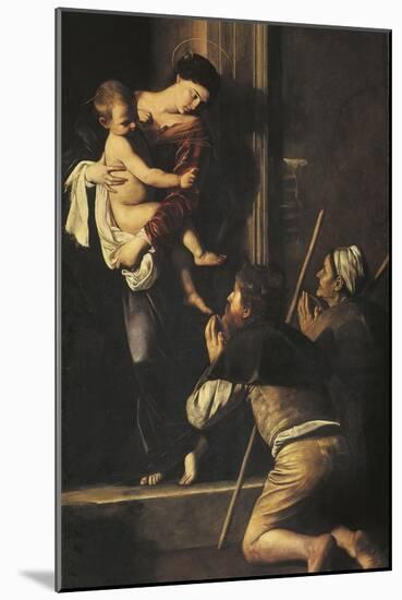 Madonna of Loreto, C.1606-Caravaggio-Mounted Giclee Print