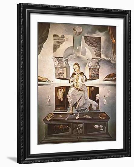 Madonna of Port Lligat-Salvador Dalí-Framed Art Print