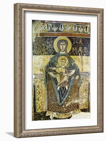 Madonna of San Clemente of Tahull-null-Framed Giclee Print