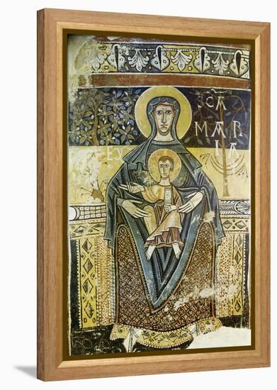 Madonna of San Clemente of Tahull-null-Framed Premier Image Canvas