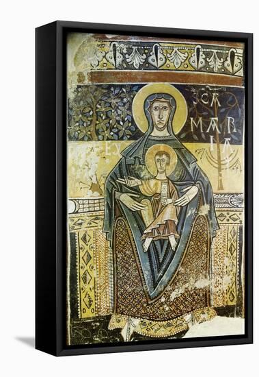 Madonna of San Clemente of Tahull-null-Framed Premier Image Canvas