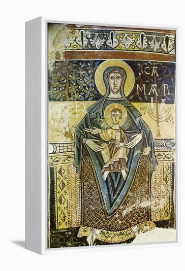 Madonna of San Clemente of Tahull-null-Framed Premier Image Canvas