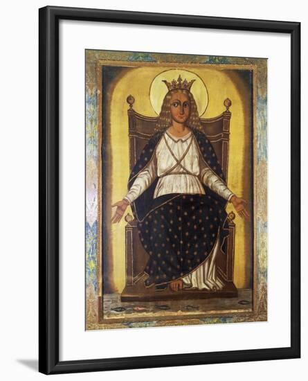 Madonna of Schiavonea or Madonna of the Fishes, 1648-null-Framed Giclee Print