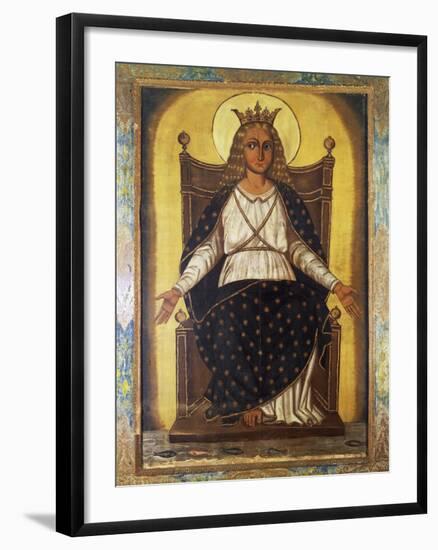 Madonna of Schiavonea or Madonna of the Fishes, 1648-null-Framed Giclee Print