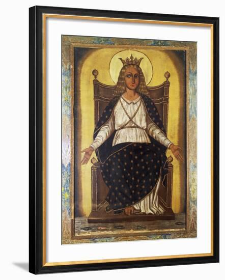 Madonna of Schiavonea or Madonna of the Fishes, 1648-null-Framed Giclee Print