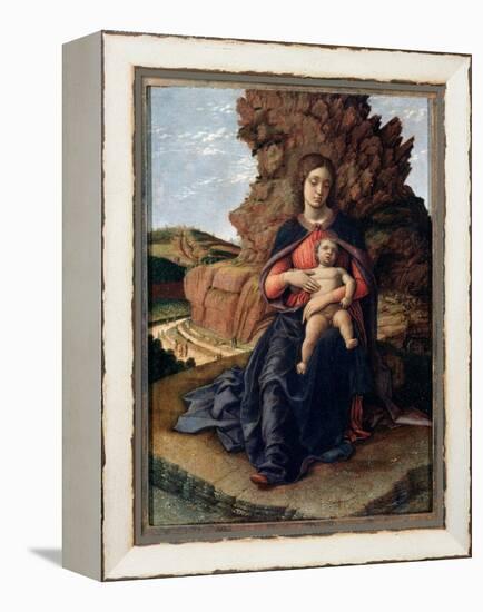 Madonna of the Caves - Tempera on Panel, 1489-Andrea Mantegna-Framed Premier Image Canvas