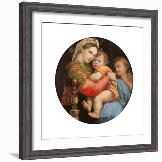 Madonna of the Chair-Raffaello Sanzio-Framed Giclee Print