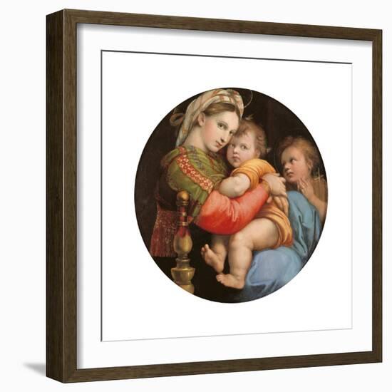 Madonna of the Chair-Raffaello Sanzio-Framed Giclee Print