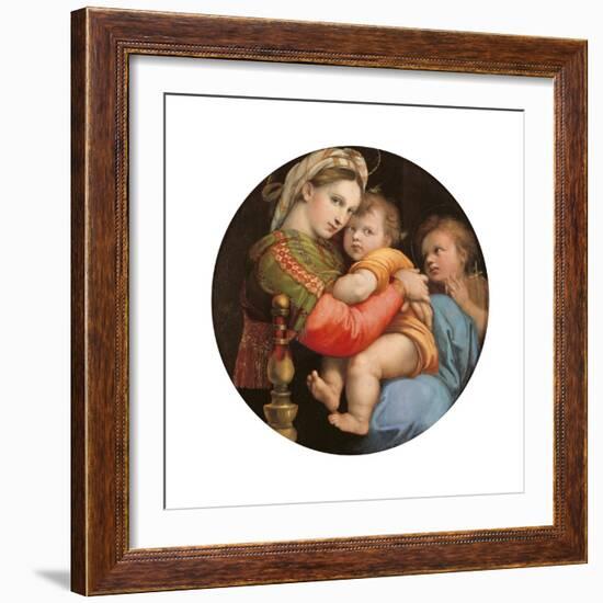 Madonna of the Chair-Raffaello Sanzio-Framed Giclee Print