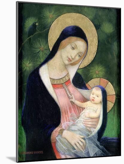 Madonna of the Fir Tree, 1925-Marianne Stokes-Mounted Giclee Print
