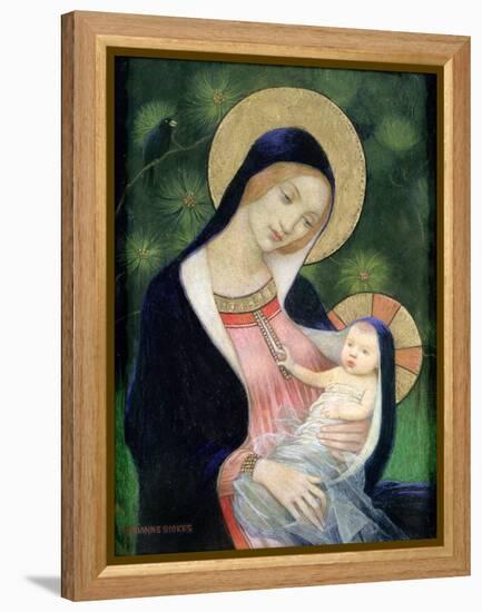 Madonna of the Fir Tree, 1925-Marianne Stokes-Framed Premier Image Canvas