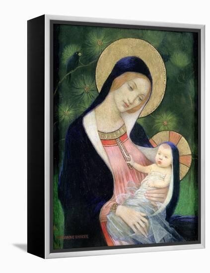 Madonna of the Fir Tree, 1925-Marianne Stokes-Framed Premier Image Canvas