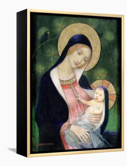 Madonna of the Fir Tree, 1925-Marianne Stokes-Framed Premier Image Canvas