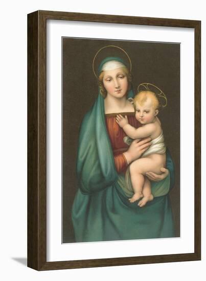 Madonna of the Granduca by Raphael, Florence-null-Framed Art Print