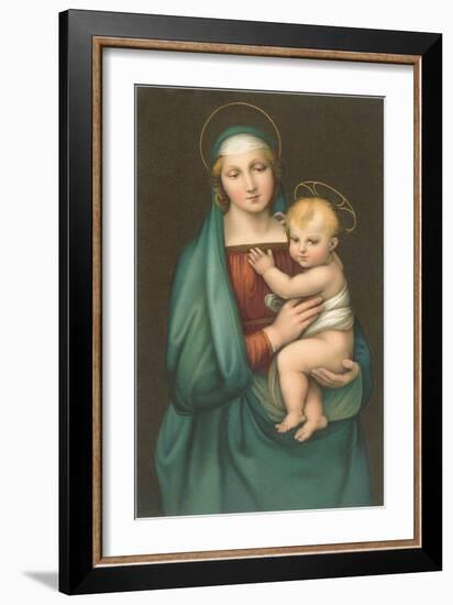 Madonna of the Granduca by Raphael, Florence-null-Framed Art Print