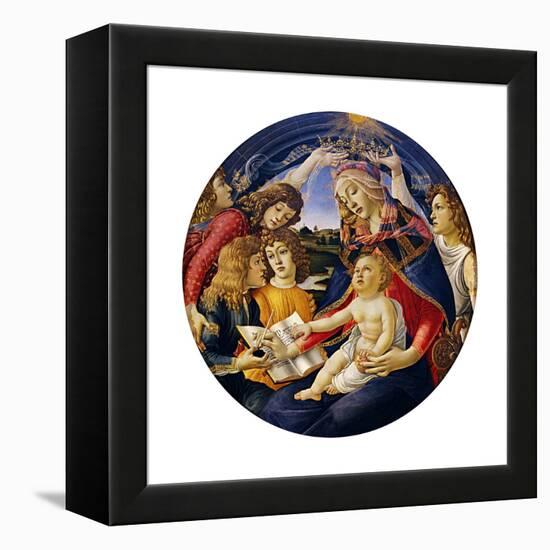 Madonna of the Magnificat, 1483-Sandro Botticelli-Framed Premier Image Canvas