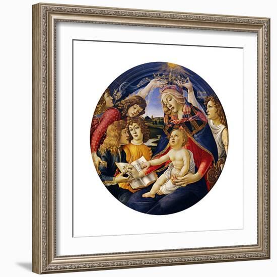 Madonna of the Magnificat, 1483-Sandro Botticelli-Framed Giclee Print