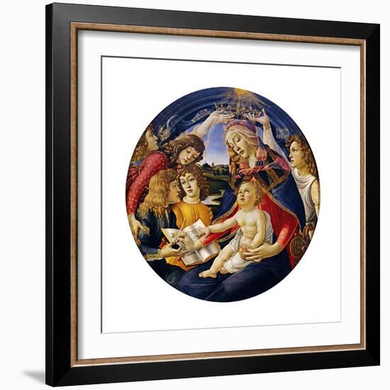 Madonna of the Magnificat, 1483-Sandro Botticelli-Framed Giclee Print