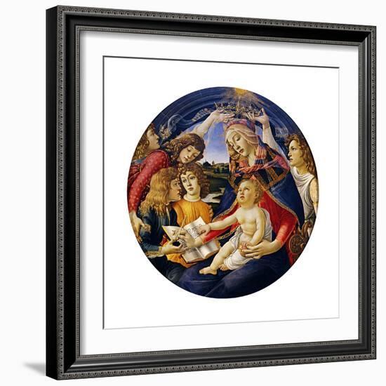 Madonna of the Magnificat, 1483-Sandro Botticelli-Framed Giclee Print