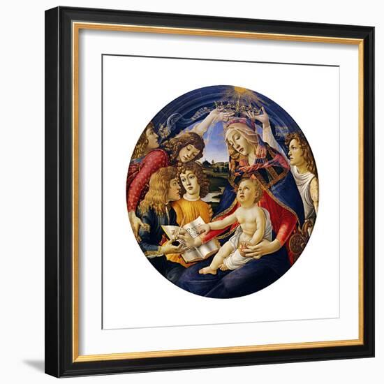 Madonna of the Magnificat, 1483-Sandro Botticelli-Framed Giclee Print