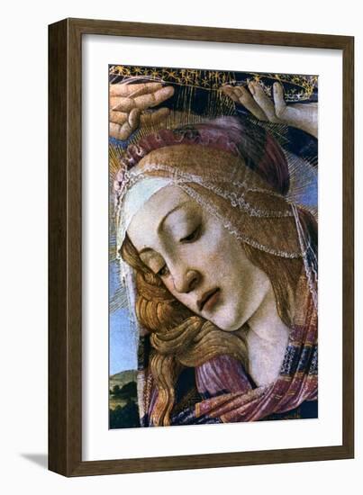 Madonna of the Magnificat (Detail), 1482-Sandro Botticelli-Framed Giclee Print