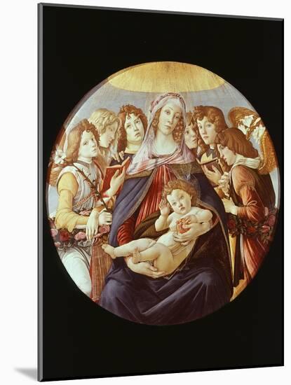 Madonna of the Pomegranate, C.1487-Sandro Botticelli-Mounted Giclee Print
