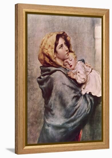 Madonna of the Poor-Roberto Ferruzzi-Framed Premier Image Canvas