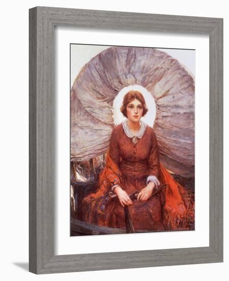 Madonna of the Prairie, 1921-null-Framed Giclee Print