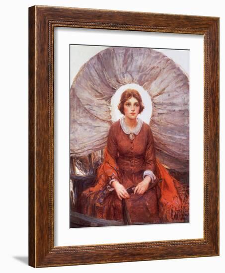 Madonna of the Prairie, 1921-null-Framed Giclee Print