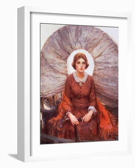 Madonna of the Prairie, 1921-null-Framed Giclee Print