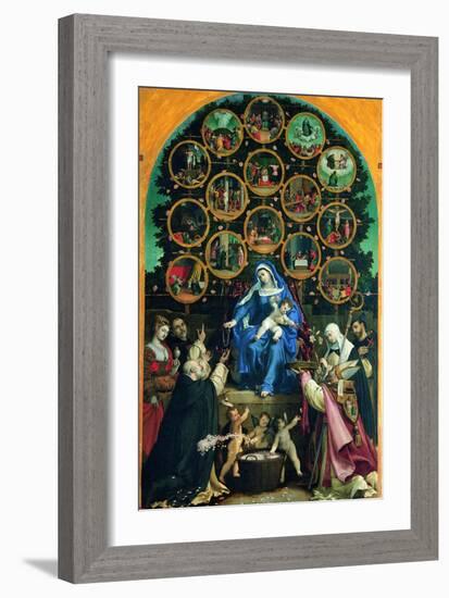 Madonna of the Rosary-null-Framed Giclee Print