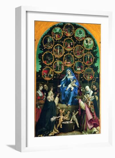 Madonna of the Rosary-null-Framed Giclee Print