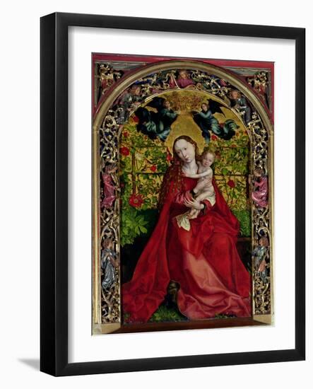 Madonna of the Rose Bower, 1473-Martin Schongauer-Framed Giclee Print