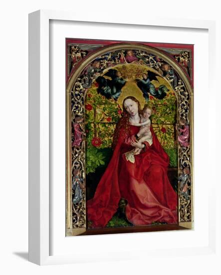 Madonna of the Rose Bower, 1473-Martin Schongauer-Framed Giclee Print