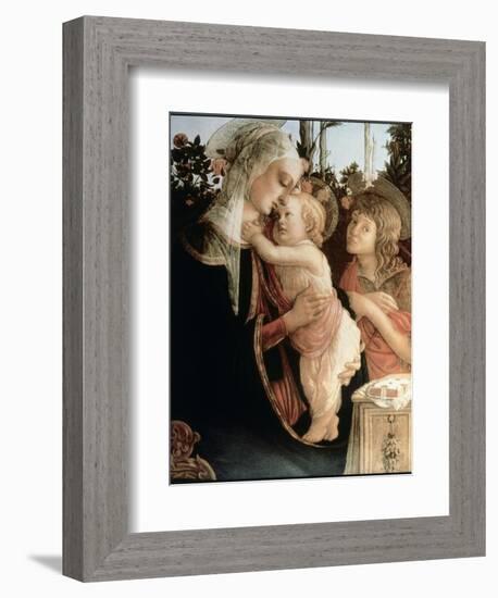 Madonna of the Rosegarden No.2 (with St. John Baptist)-Sandro Botticelli-Framed Giclee Print