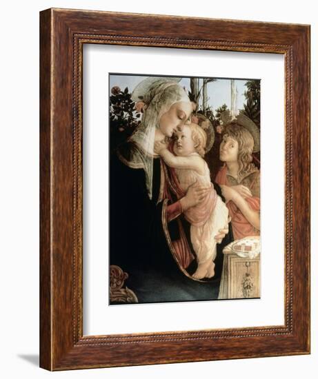 Madonna of the Rosegarden No.2 (with St. John Baptist)-Sandro Botticelli-Framed Giclee Print