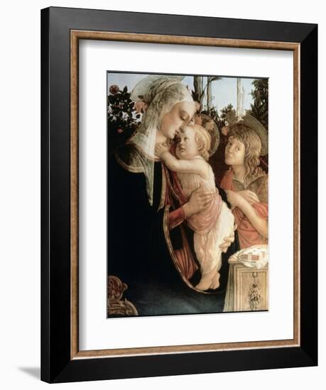 Madonna of the Rosegarden No.2 (with St. John Baptist)-Sandro Botticelli-Framed Giclee Print