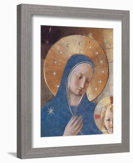 Madonna of the Shadows-Fra Angelico-Framed Giclee Print