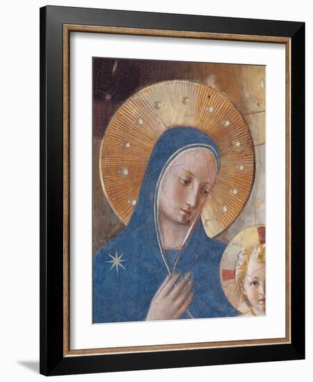 Madonna of the Shadows-Fra Angelico-Framed Giclee Print