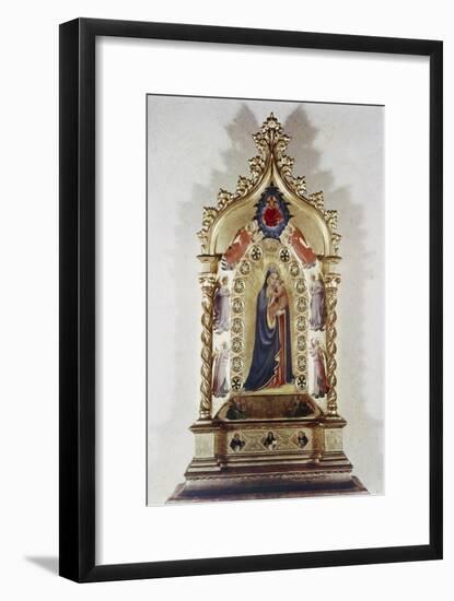 Madonna of the Stars-Fra Angelico-Framed Giclee Print