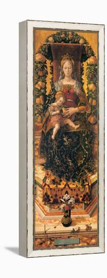 Madonna of the Taper (Madonna Della Candeletta)-Crivelli Carlo-Framed Premier Image Canvas