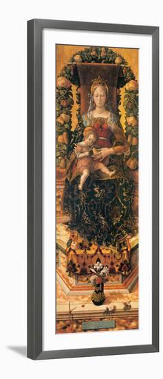 Madonna of the Taper (Madonna Della Candeletta)-Crivelli Carlo-Framed Giclee Print