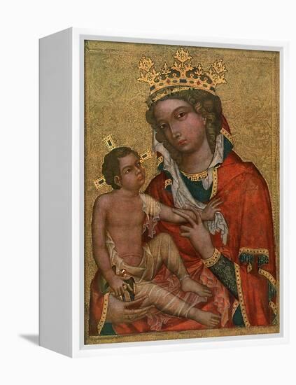 Madonna of Veveri, C1350-null-Framed Premier Image Canvas