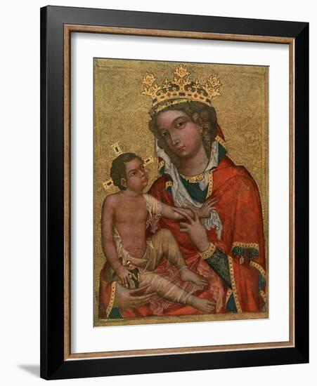 Madonna of Veveri, C1350-null-Framed Giclee Print