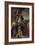 Madonna on the Throne with Saint Matthew, 1588-Annibale Carracci-Framed Giclee Print