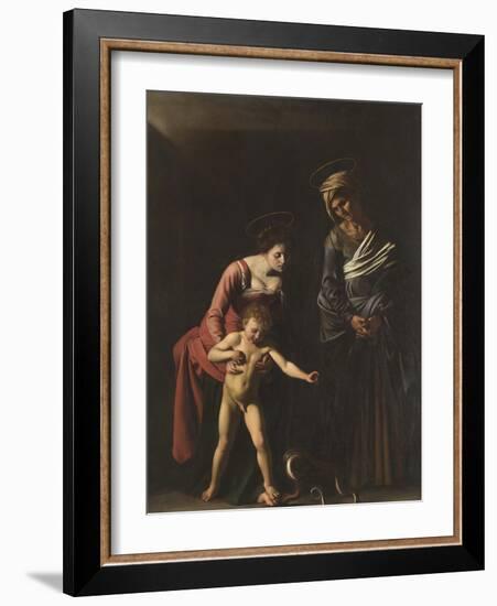 Madonna Palafrenieri-Caravaggio-Framed Giclee Print