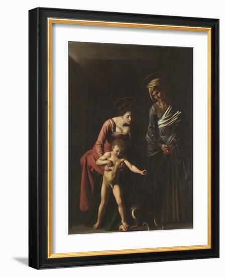 Madonna Palafrenieri-Caravaggio-Framed Giclee Print