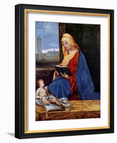 Madonna Reading-Giorgione-Framed Giclee Print