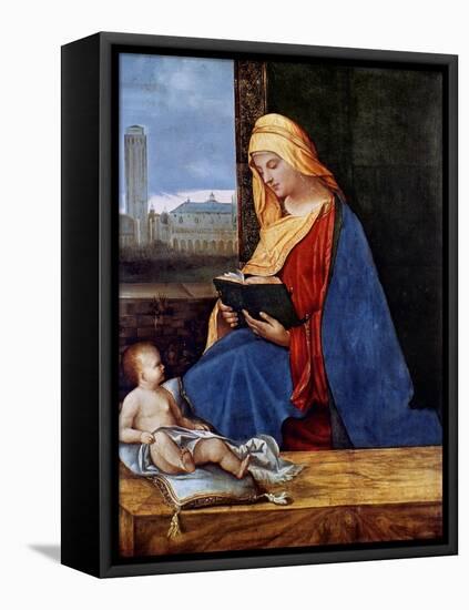 Madonna Reading-Giorgione-Framed Premier Image Canvas